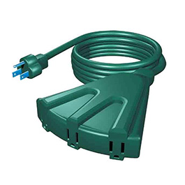 25-foot Outdoor Grounded Extension Cord