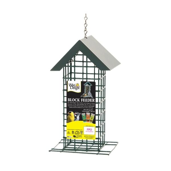 Block Feeder For Wild Delight