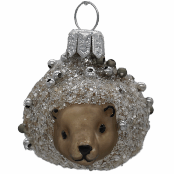 Hedgehog Christmas Ornament