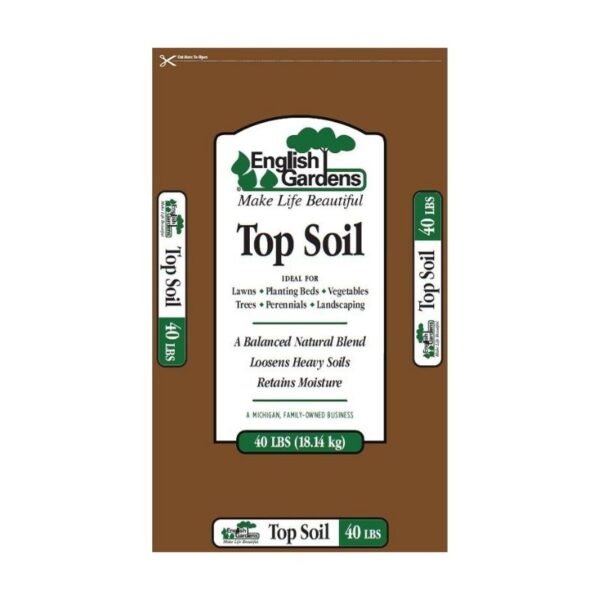 English Gardens Topsoil, 0.75cf bag
