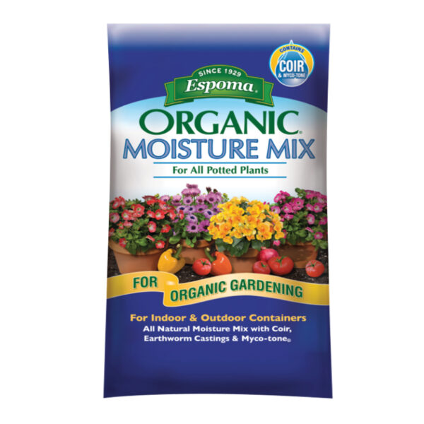 Espoma Organic Moisture Mix Soil, 1 cubic foot bag