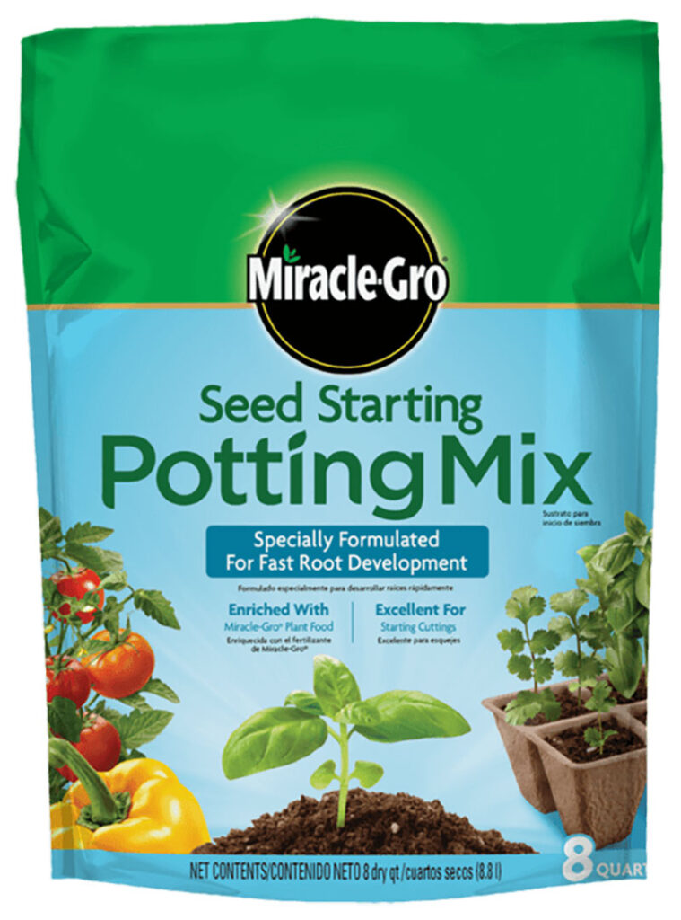 Miracle-Gro Seed Starting Potting Mix, 8 quart bag
