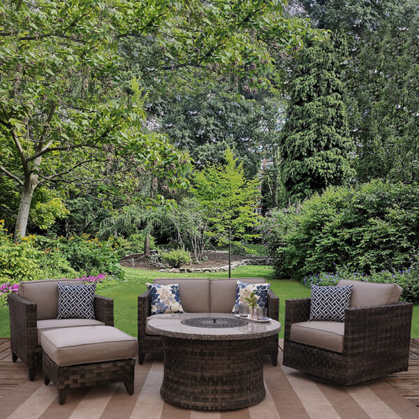Peninsula Patio Ottoman